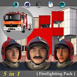 5 in 1 (Firefighting Pack)