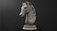 Horse Head Sculpture for 3d Printer