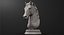 Horse Head Sculpture for 3d Printer