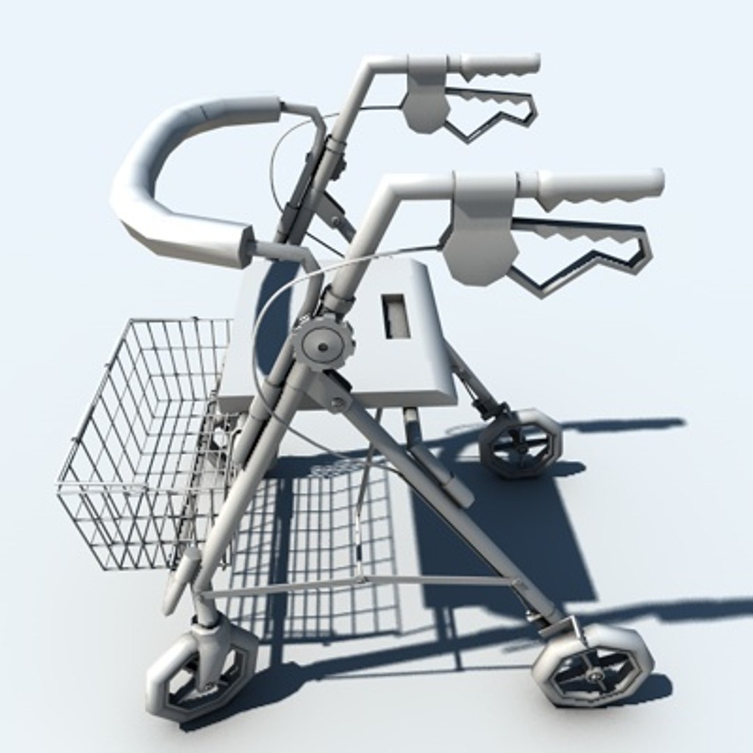 Adult Rollator 3d Model