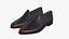 Zapatos de cuero realistas para hombres