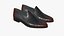 Zapatos de cuero realistas para hombres