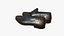 Zapatos de cuero realistas para hombres