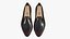 Zapatos de cuero realistas para hombres