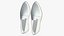 Zapatos de cuero realistas para hombres