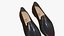 Zapatos de cuero realistas para hombres
