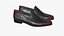 Zapatos de cuero realistas para hombres