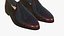 Zapatos de cuero realistas para hombres