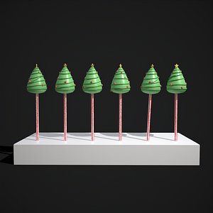 Christmas Tree Cake Pop