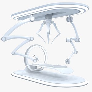 Sci-Fi Futuristic Medical Equipment