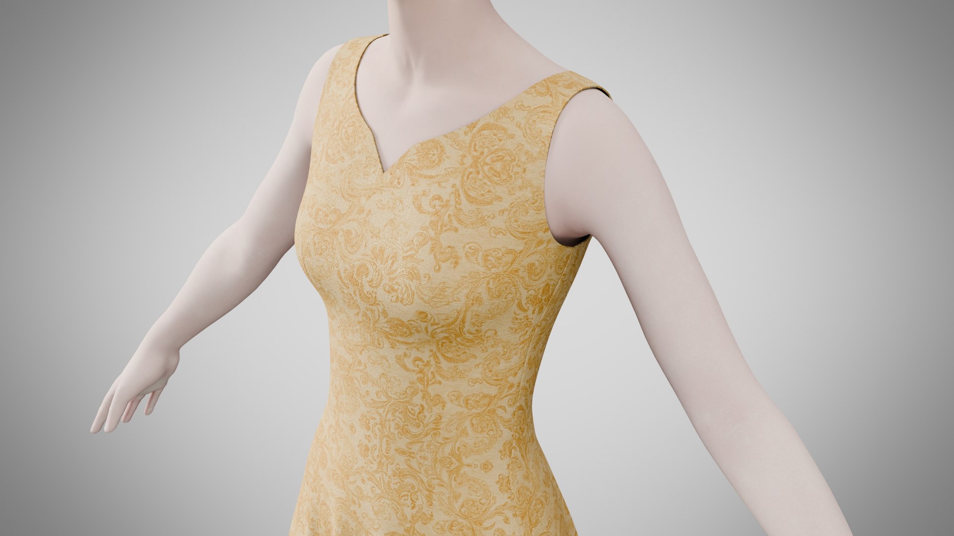3D Dress 36 Sahara Gold Brocade model https://p.turbosquid.com/ts-thumb/Be/tPEW1g/Wl/5/jpg/1765871196/1920x1080/fit_q87/ae9d2ac4558526f8bc82defa000fc4ff83b8b821/5.jpg