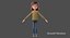 Cartoon Girl NoRig