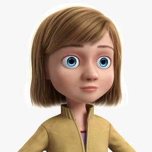 Cartoon Girl NoRig