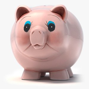 piggy bank 3d model