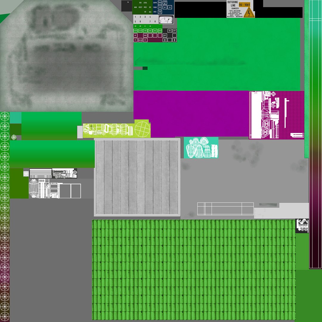 3D Drop Tower Ride - TurboSquid 1872792