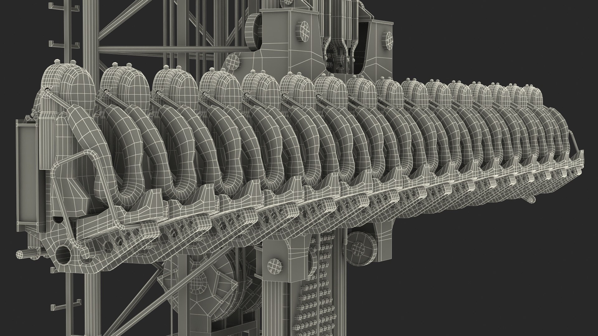 3D Drop Tower Ride - TurboSquid 1872792