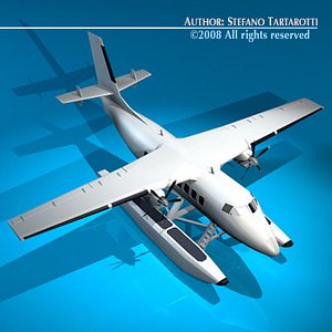 generic floatplane 3d model