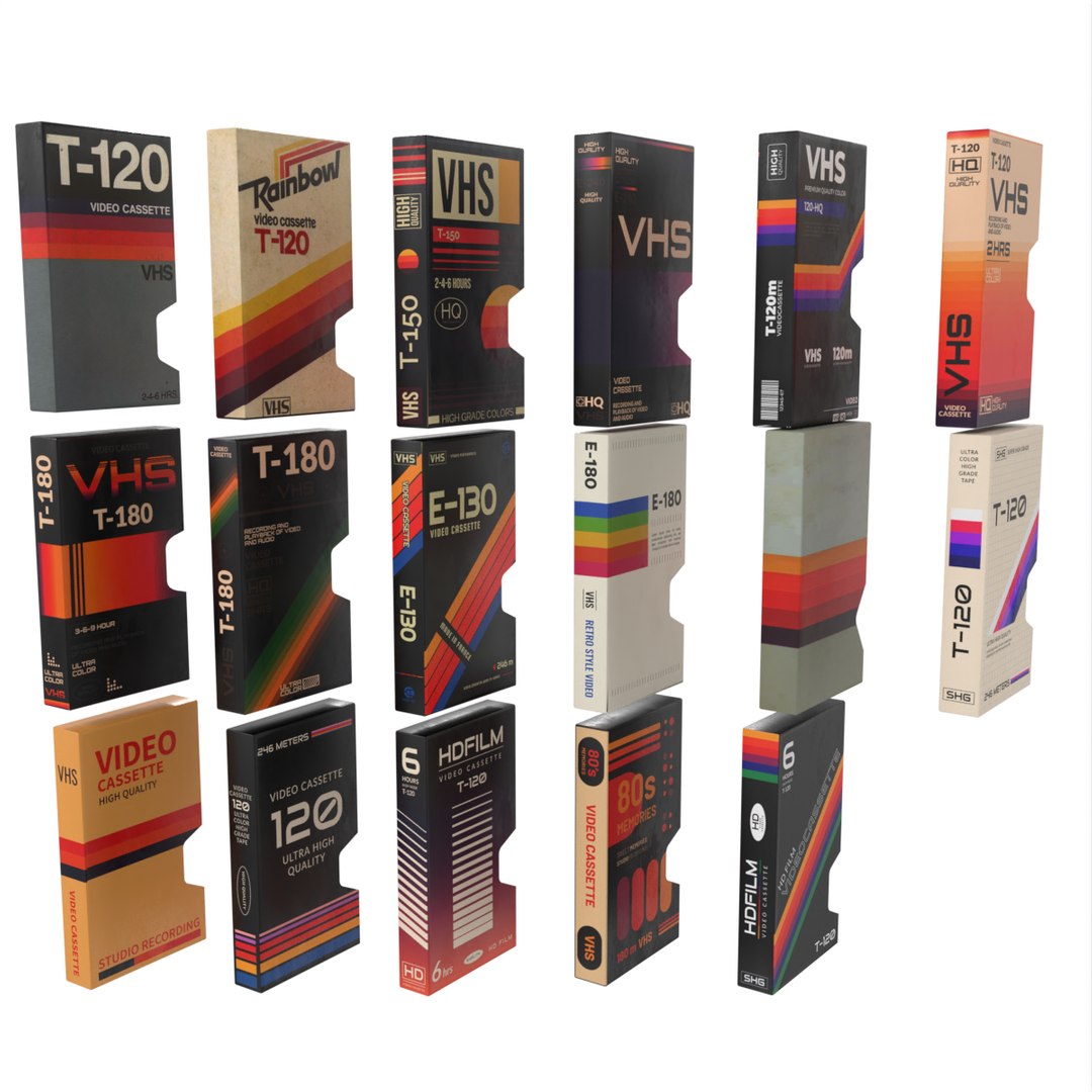 50 VHS Tapes Retro Collection model https://p.turbosquid.com/ts-thumb/Bf/0CKFZy/lz/untitled4/png/1731509985/1920x1080/fit_q87/9abf387baed7a5ff06dd332586dab9f61de015c4/untitled4.jpg