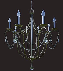 3D chandelier
