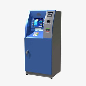 3D 3D Automated Teller Machine  ATM