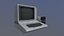 3D Apple 2 computer model