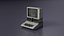3D Apple 2 computer model