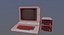 3D Apple 2 computer model