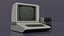 3D Apple 2 computer model