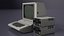 3D Apple 2 computer model