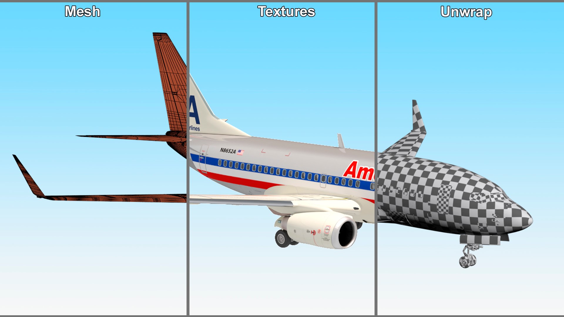 American Airlines Boeing 737-600 with Interior Rigged 3D model https://p.turbosquid.com/ts-thumb/Bf/Lb50SE/sO/american_airlines_boeing_737600_with_interior_rigged_060/jpg/1739276748/1920x1080/fit_q87/4efa9e371ad96fc97a2115130b56c4c762501d1a/american_airlines_boeing_737600_with_interior_rigged_060.jpg