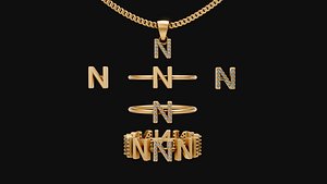 letter n set