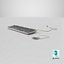 Apple iMac G3 复古外设 红色