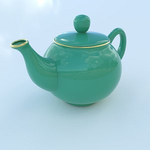3D teapot pbr