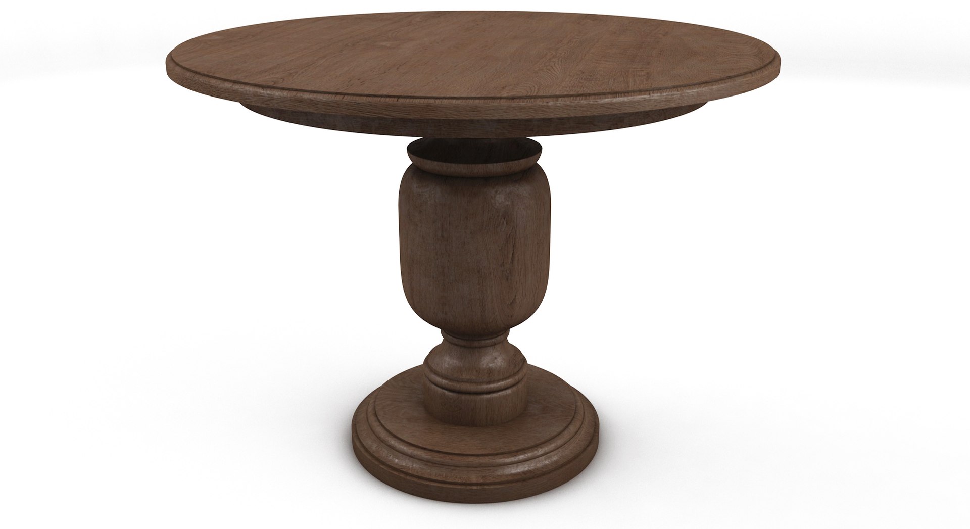 Round Center Table 3D Model - TurboSquid 1718670