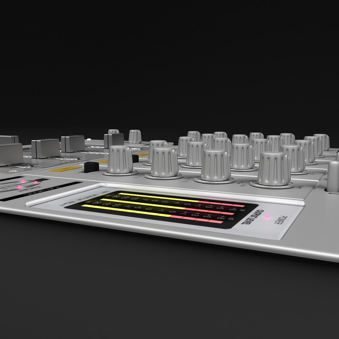 3d cross fader model