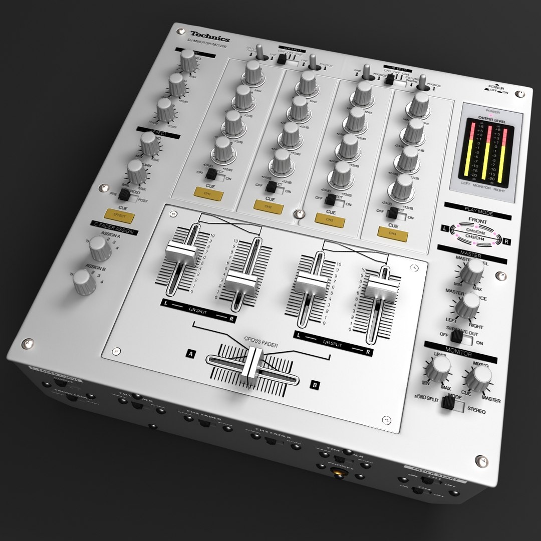 3d cross fader model