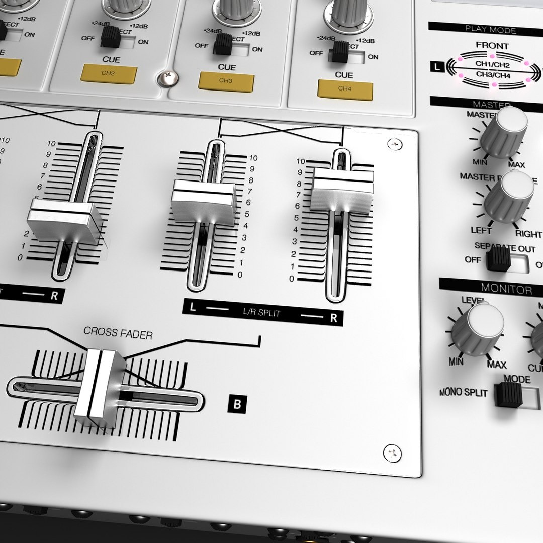 3d cross fader model