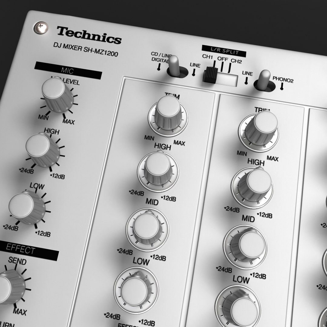 3d cross fader model