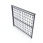 Metal Fencing Barrier Models for Gardens and Sidewalk 3D model
