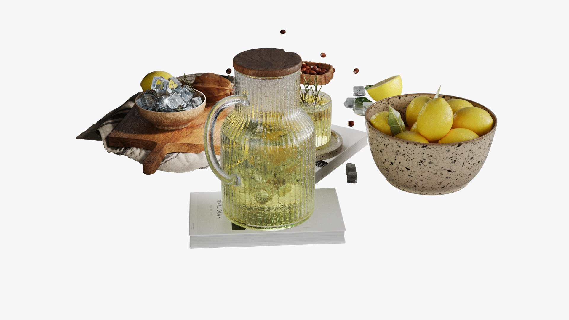 Lemonade still life set with glass pitcher and kitchen props 3D model https://p.turbosquid.com/ts-thumb/Bf/lSgOEp/fX/06_back/jpg/1792940036/1920x1080/fit_q87/2737539260e84cd96d6f26e4cefac1bf18afc539/06_back.jpg