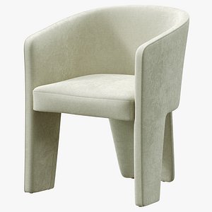 3D model Armchair Jimena
