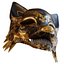 Gold Kitsune Mask
