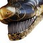 Gold Kitsune Mask