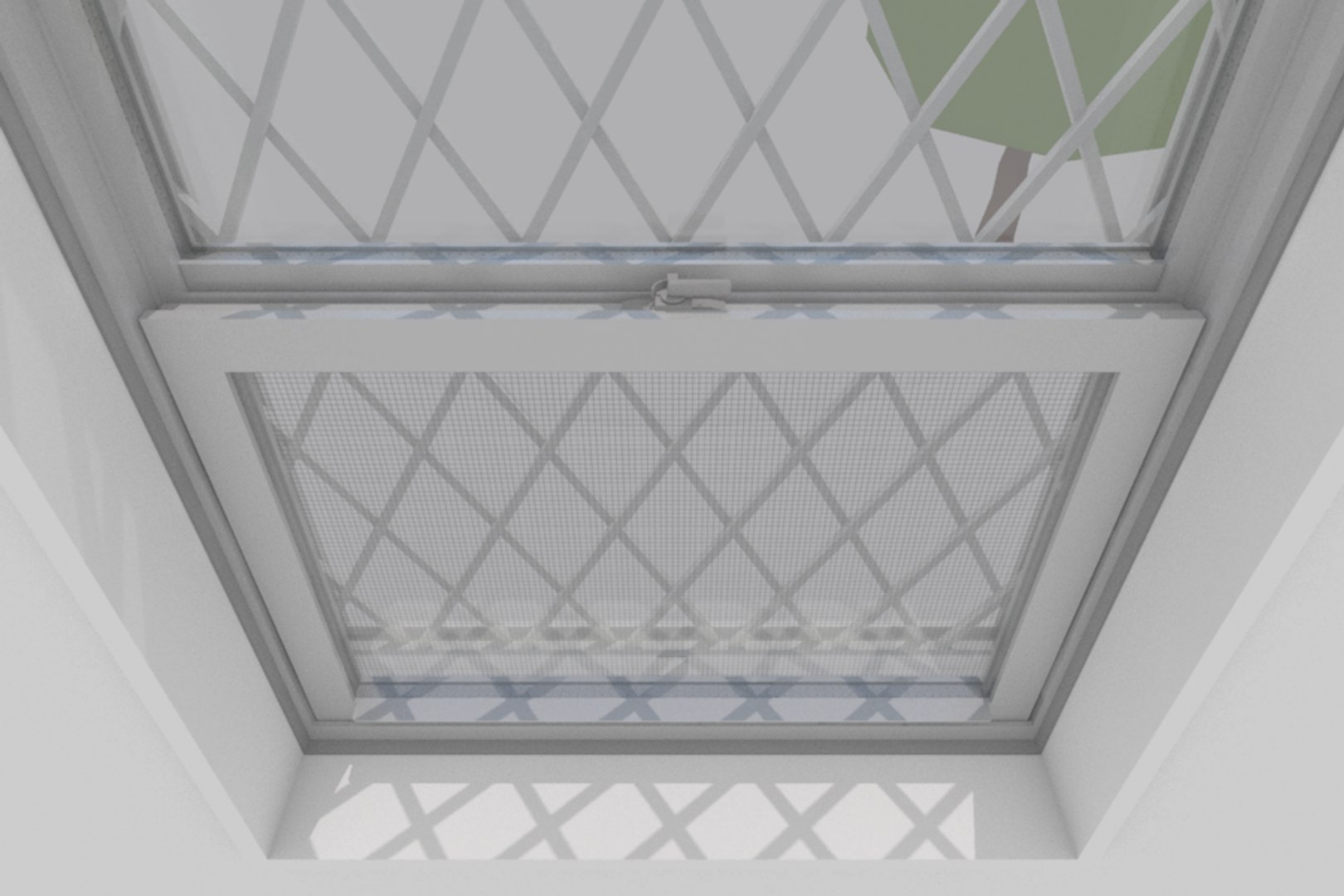 Window Vertical Sliding 3D Model - TurboSquid 1544831