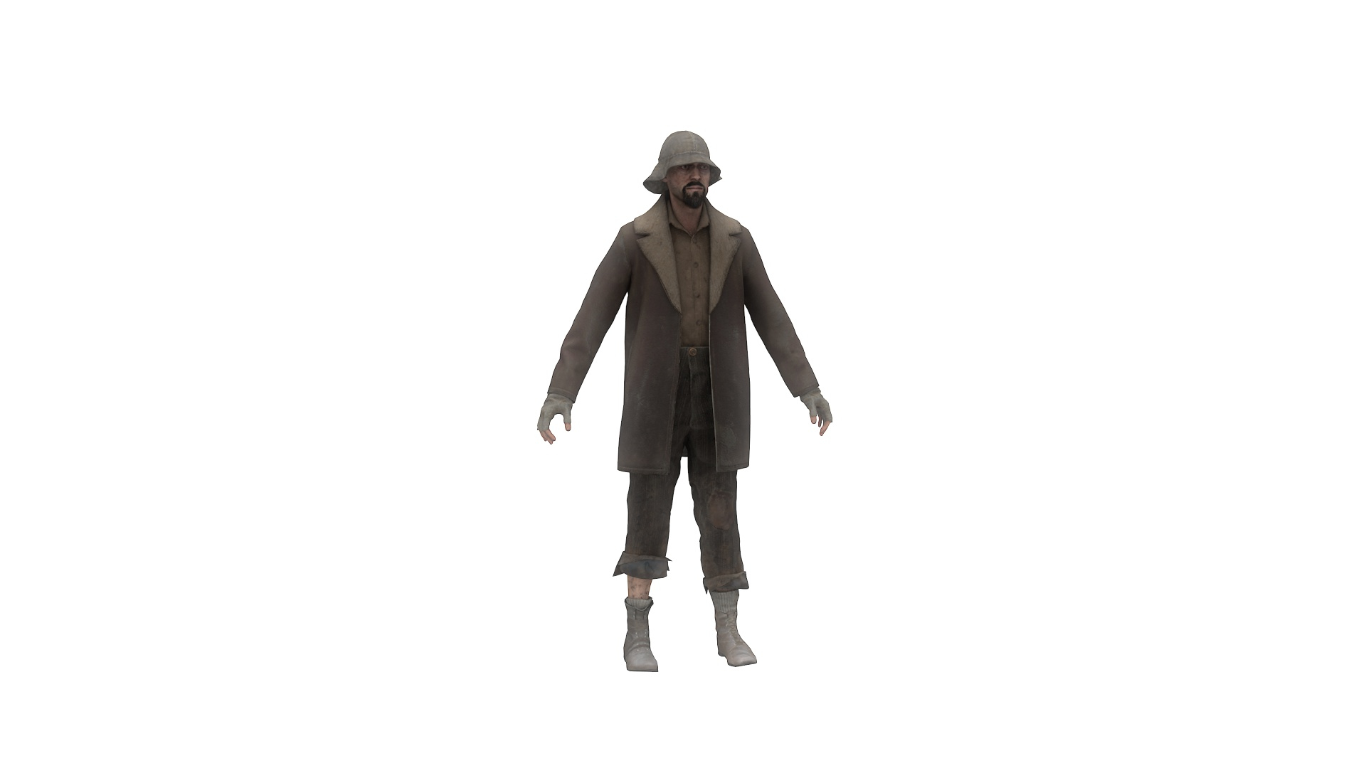 Fisherman 3D Model - TurboSquid 1906379