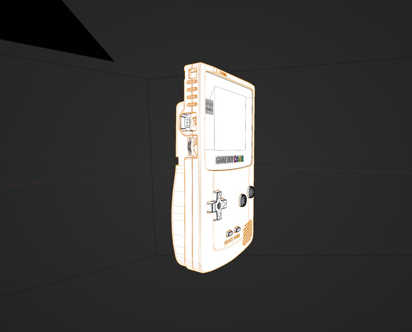 Game Boy Color 3D Model - TurboSquid 2084578