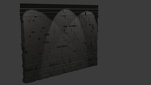 Brick Wall 3D model