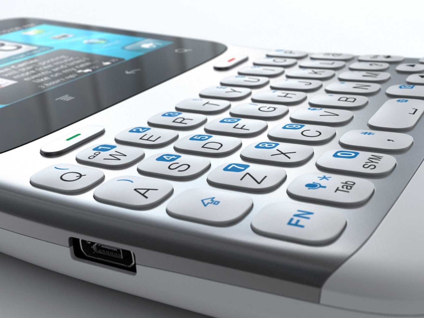 3d htc chacha mobile phone