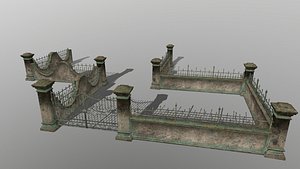 gate wall 3D