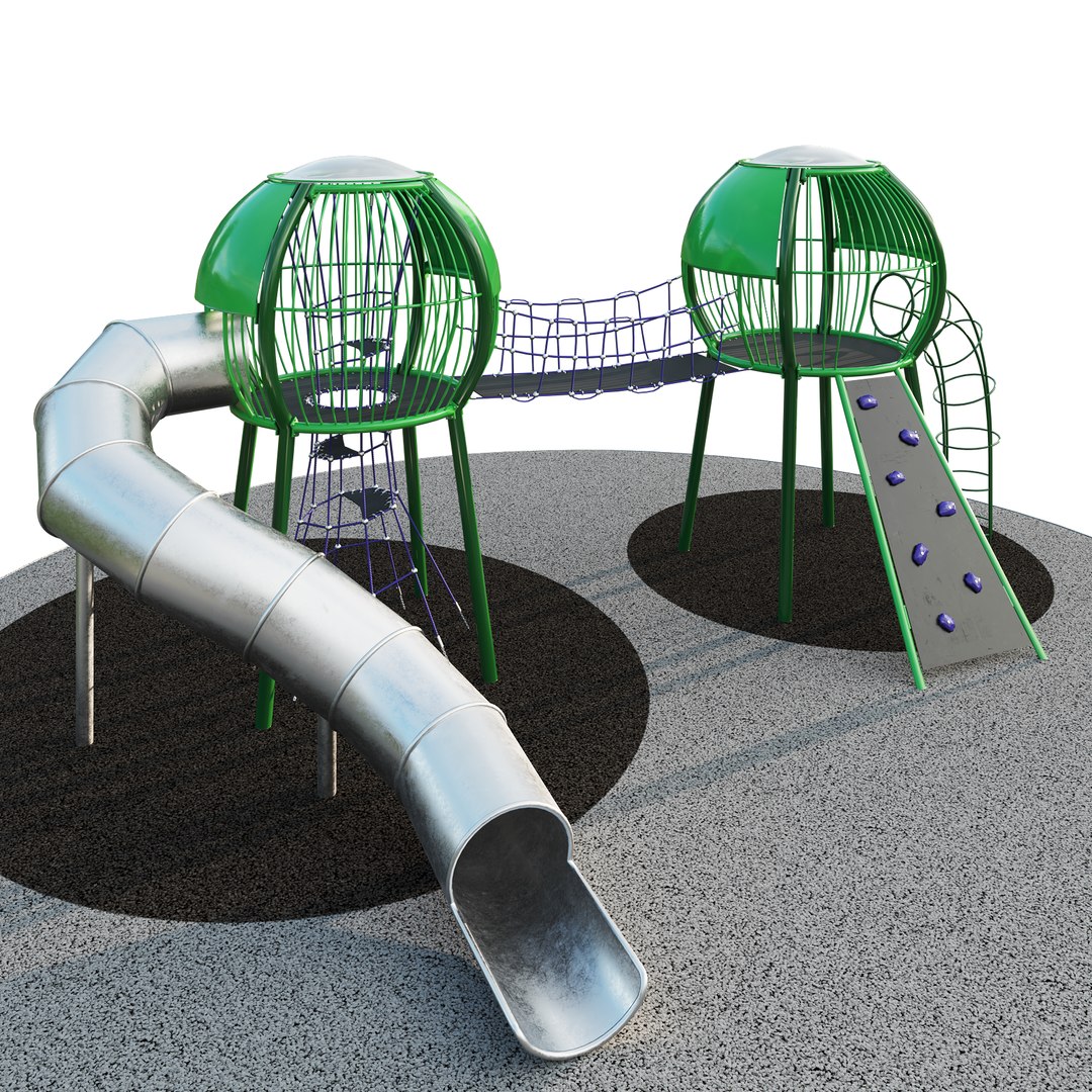 Children Playground Model - TurboSquid 2200319